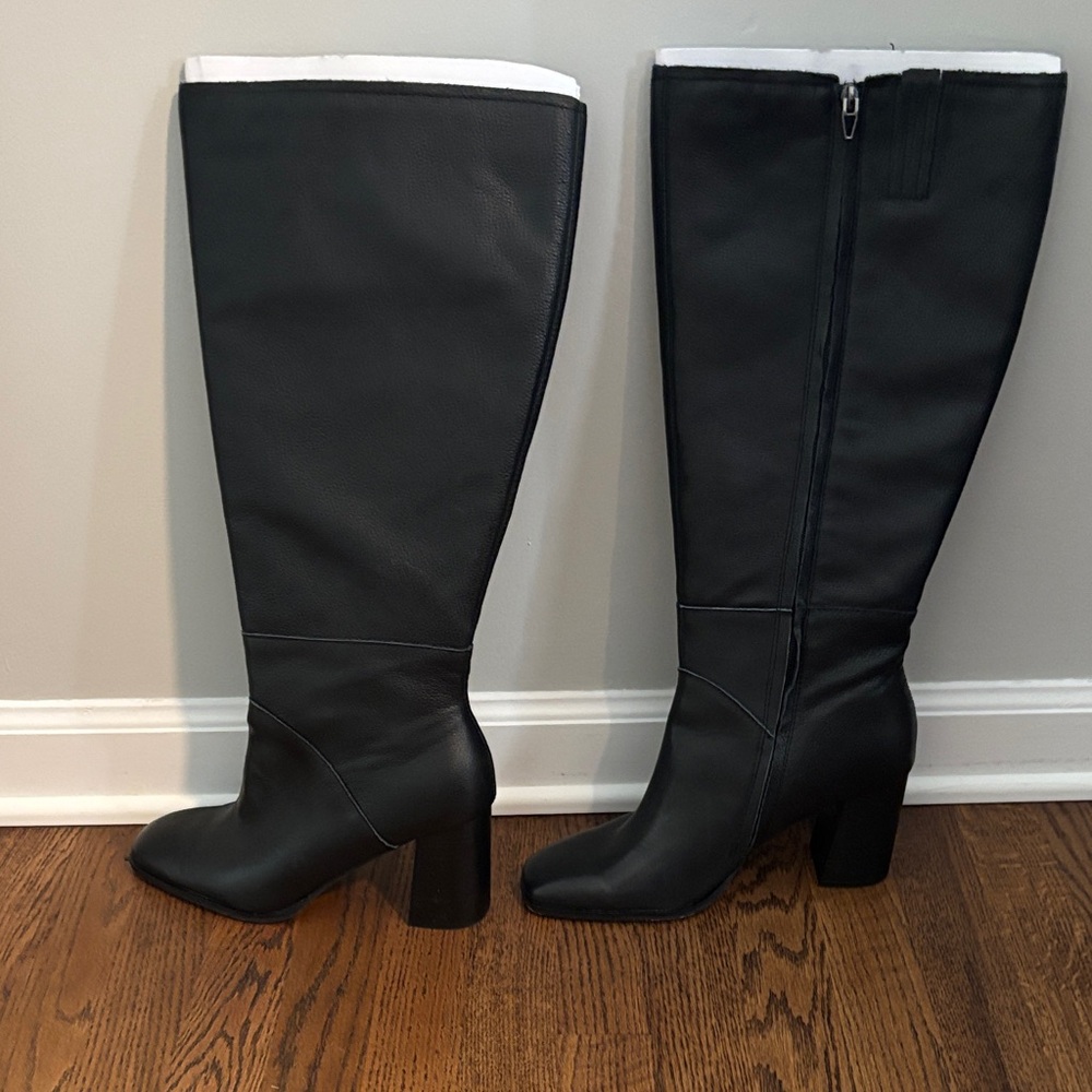 🆕 Dolce Vita Wide Black Heeled Boots